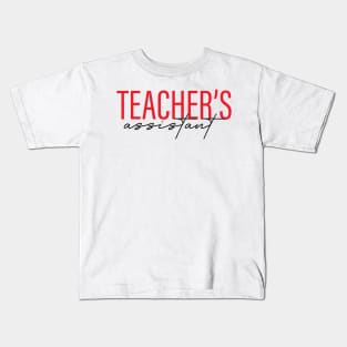 Teacher's Assistant Sweatshirt, Teacher Appreciation Sweater, Instructional Assistant Educational Coach T-Shirt, Instructional Teacher Shirt Gifts Kids T-Shirt